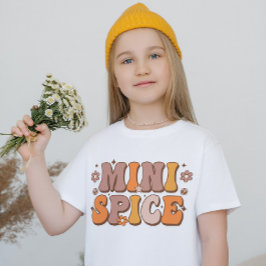 HERFST THEMA GRAPPIGE MINI SPICE T-SHIRT