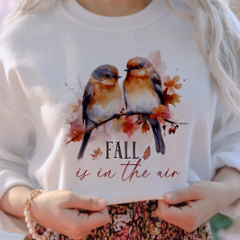 HERFST THEMA HERFST IN DE LUCHT VOGELS TRUI