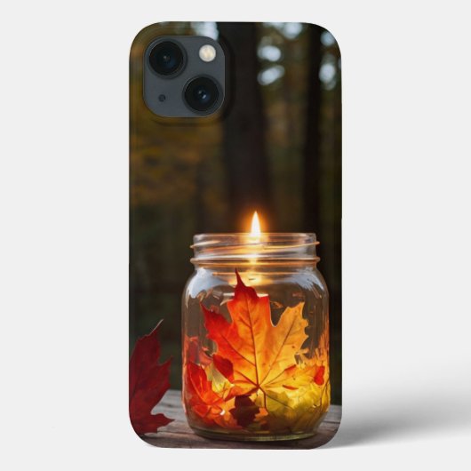 herfst thema iPhone / iPad case (Achterkant)