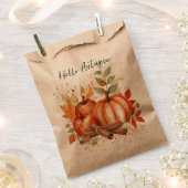 Herfst-thema kleine cadeau & product tassen bedankzakje (Geknipt)