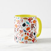 Herfst-thema koffiemok mok (Voorkant rechts)