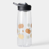 Herfst Thema Pompoen, Acorn, Daisy Pattern Waterfles (Rechts)