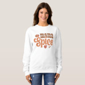 HERFST THEMA RETRO SPICE MAMA POMPOEN TRUI (Voorkant volledig)