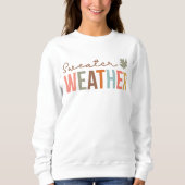 HERFST THEMA RETRO SWEATER WEER HERFST (Voorkant)