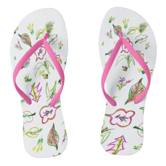 Herfst Thema Slippers Teenslippers (Voetbed)