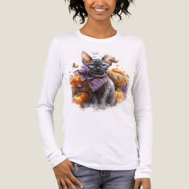  HERFST THEMA SPHYNX CAT Tri-Blend SHIRT