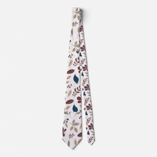 Herfst Thema Tied Stropdas (Voorkant)