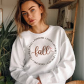 HERFST THEMA VALLENDE BLADEREN, CIDER, POMPOENEN TRUI