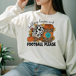 HERFST THEMA VALLENDE BLADEREN EN FOOTBALL ALSTUBL TRUI