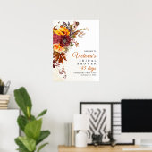 Herfst thema Vrijgezellenfeest Poster (Thuiskantoor)