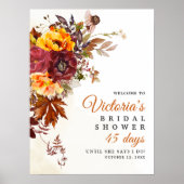 Herfst thema Vrijgezellenfeest Poster (Voorkant)