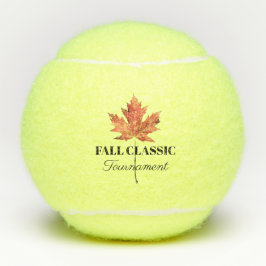 Herfst-thematoernooi Tennisballen