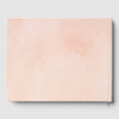 Herfst Theme Pumpkin Baby shower Guest Book Gastenboek (Achterkant)