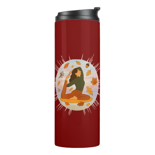 Herfst Thermosbeker (Gedraaid links)