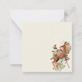 Herfst Thmed Notitiekaartje (Achterkant)