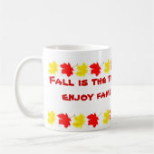 Herfst Tijd Koffiemok (Links)