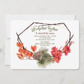 Herfst tijd van de uitnodiging (Voorkant)