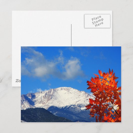 Herfst Time in Colorful Rocky Mountains Briefkaart (Voorkant / Achterkant)