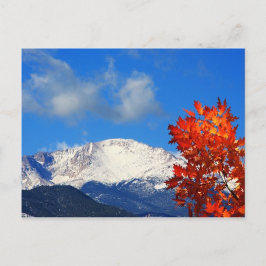 Herfst Time in Colorful Rocky Mountains Briefkaart (Voorkant)