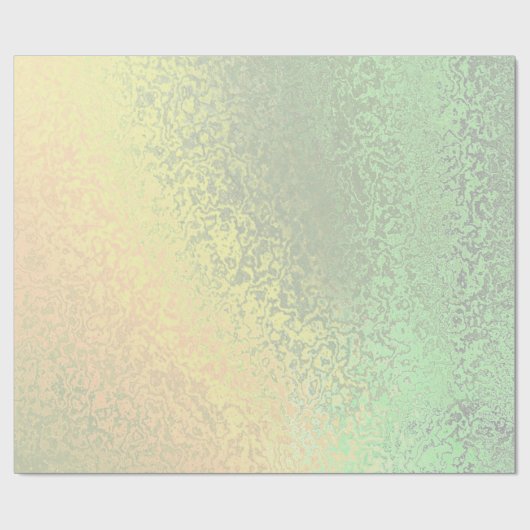 Herfst tinten van groen en geel bruiloft Wrapping Cadeaupapier (Vlak)