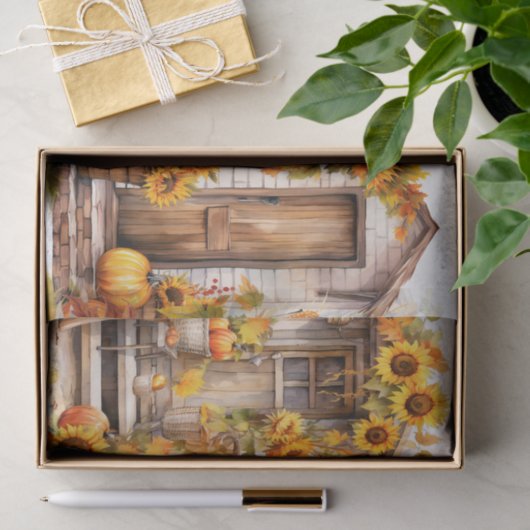 Herfst Tissuepapier (Geschenk)