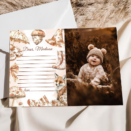 Herfst Toile de Jouy Capsule Opmerking Bericht Kaa Kaart