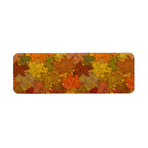 Herfst Token Etiket