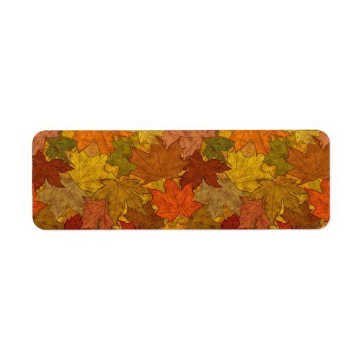 Herfst Token Etiket (Voorkant)