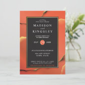 Herfst Tomato - Ongelooflijk begrotingshuwelijk Kaart (Staand voorkant)