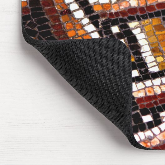 Herfst Toned Romeins Mozaïek Muismat (Hoek)