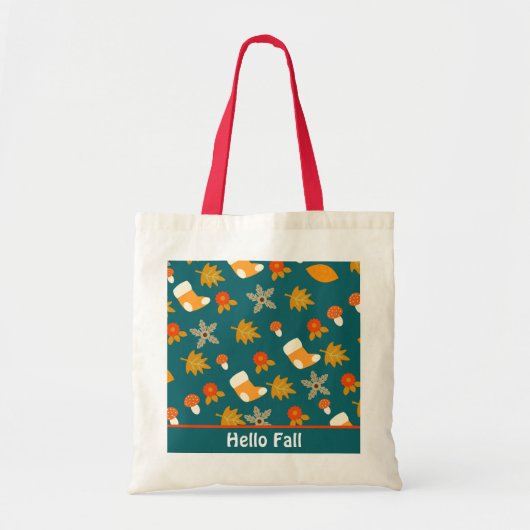 Herfst Tote Bag (Voorkant)