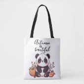 herfst tote bag (Voorkant)
