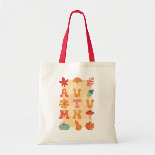 herfst tote bag (Voorkant)
