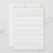 Herfst Touchdown het is een luier Baby shower Beer Kaart (Achterkant)