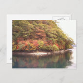 Herfst, Toya meer, Hokkaido Briefkaart (Voorkant / Achterkant)