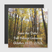 Herfst Trail en Golden Leaves in Laurel Hill Park (Voorkant / Achterkant)