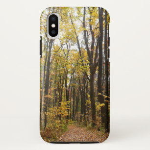 Herfst Trail en Golden Leaves in Laurel Hill Park Case-Mate iPhone Case