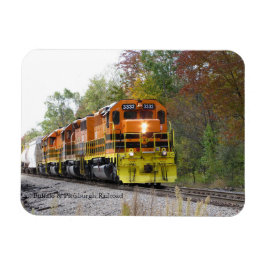 Herfst Train Colorful Autumn Scene Souvenir Fridge Magneet