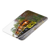 Herfst Train Colorful Autumn Scene Souvenir Fridge Magneet (Linkerzijde)