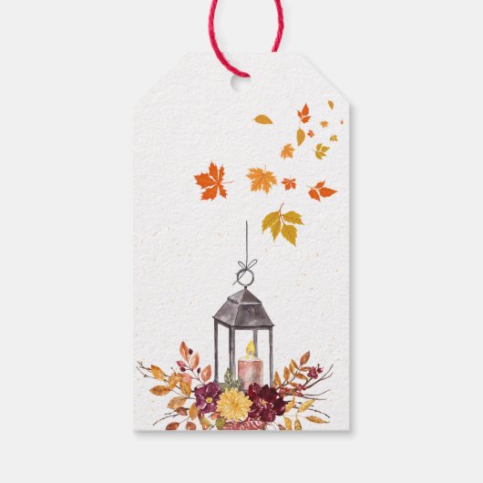 Herfst traktatie voor iemand lief  cadeau label cadeaulabel (Achterkant)