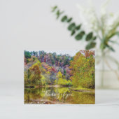 Herfst Tranquiliteit denken van u Briefkaart (Staand voorkant)