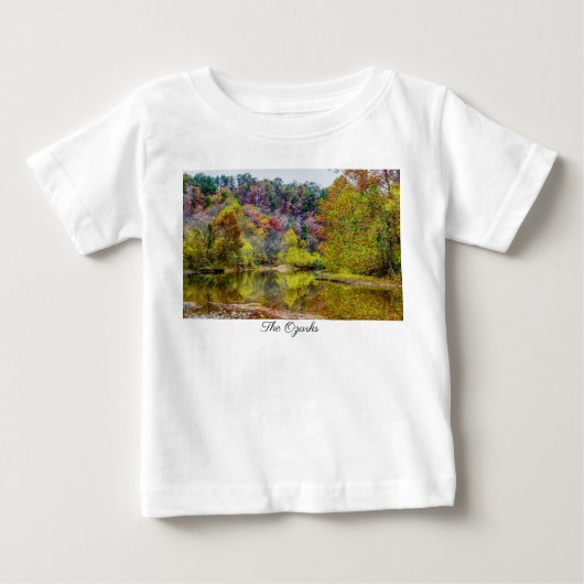 Herfst Tranquility Baby T-Shirt (Voorkant)