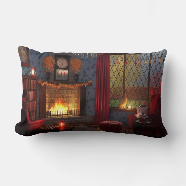 Herfst Tranquility Pillow Kussen (Voorkant)