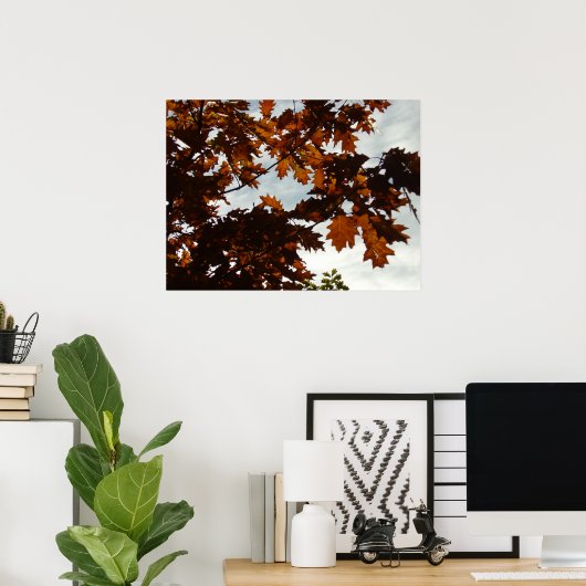 Herfst transparant poster (Thuiskantoor)