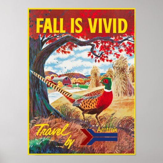 Herfst Travel Poster (Voorkant)