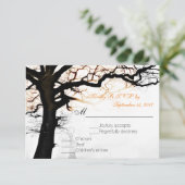 Herfst Tree RSVP (Staand voorkant)