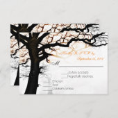Herfst Tree RSVP (Voorkant / Achterkant)