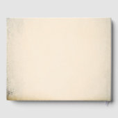 Herfst Tree rustieke landelijke bruiloft Gastenboek (Achterkant)