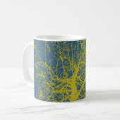 Herfst Tree Silhouette Koffiemok (Voorkant links)