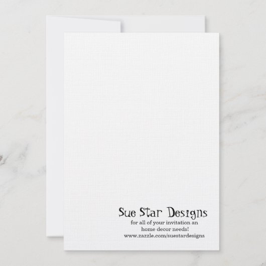 Herfst Tree Wedding Direction Card Kaart (Achterkant)